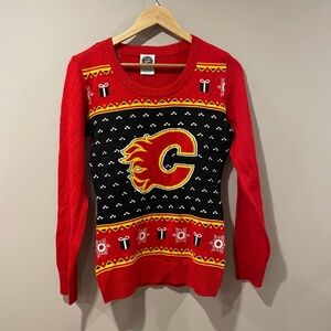 Calgary Flames NHL Hockey Ugly Sweater